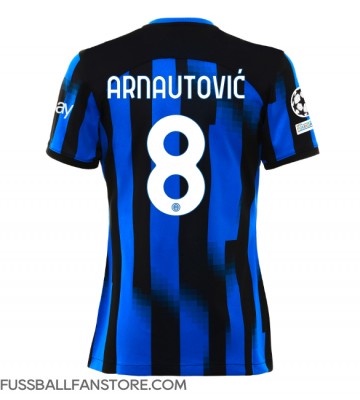 Inter Milan Marko Arnautovic #8 Replik Heimtrikot Damen 2023-24 Kurzarm